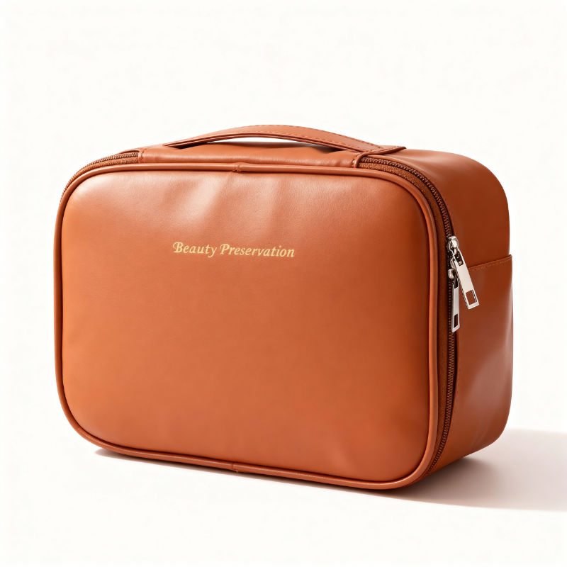 Large Capacity Travel Makeup Bag – Detachable Toiletry Organizer with Adjustable Dividers & Multi-Pocket Storage (Random color-Pack of 1)