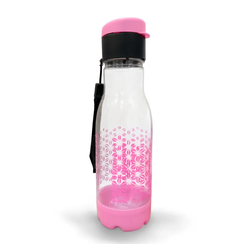 Bliss 600 ml Plastic Water Bottle with Secure Flip Cap - Leakproof, Lightweight & Reusable ( Pack of 1 )