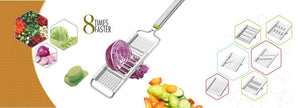 Premium vegetable slicer with grater and comfortable handle for daily meal prep