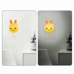 Rabbit Face LED Night Lamp