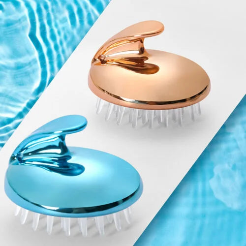 Dandruff Cleaning Head Massage Brush – 1 Pc Scalp Massager (Random Colour)