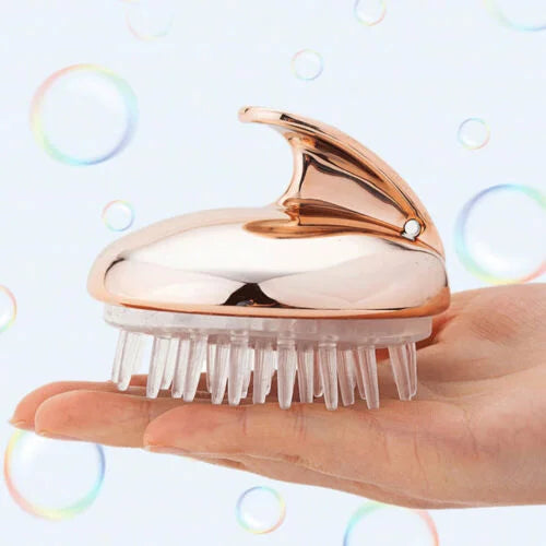 Dandruff Cleaning Head Massage Brush – 1 Pc Scalp Massager (Random Colour)