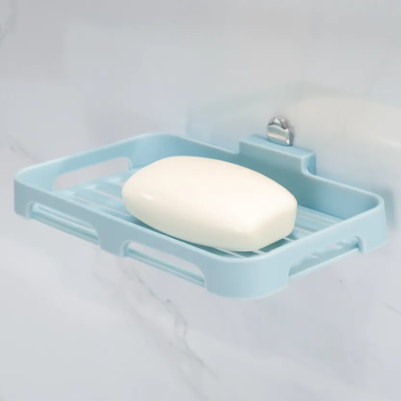 Wall Mounted Soap Holder – Self Adhesive Bathroom Soap Dish, No Drilling (Pack of 1)