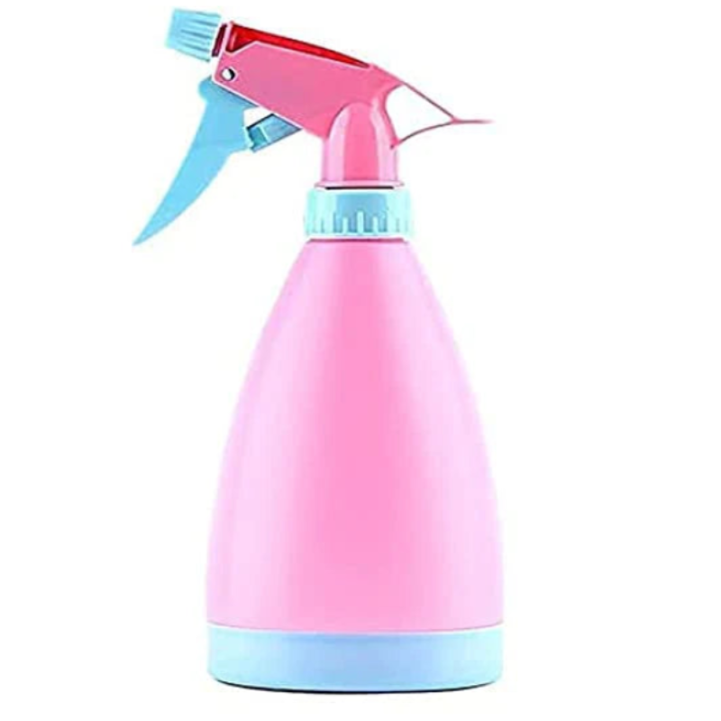 500 ml Plastic Water Spray Bottle – Adjustable Nozzle Sprayer for Home, Office, Hospital, Salon, Gardening & Cleaning (Random color-Pack of 1)