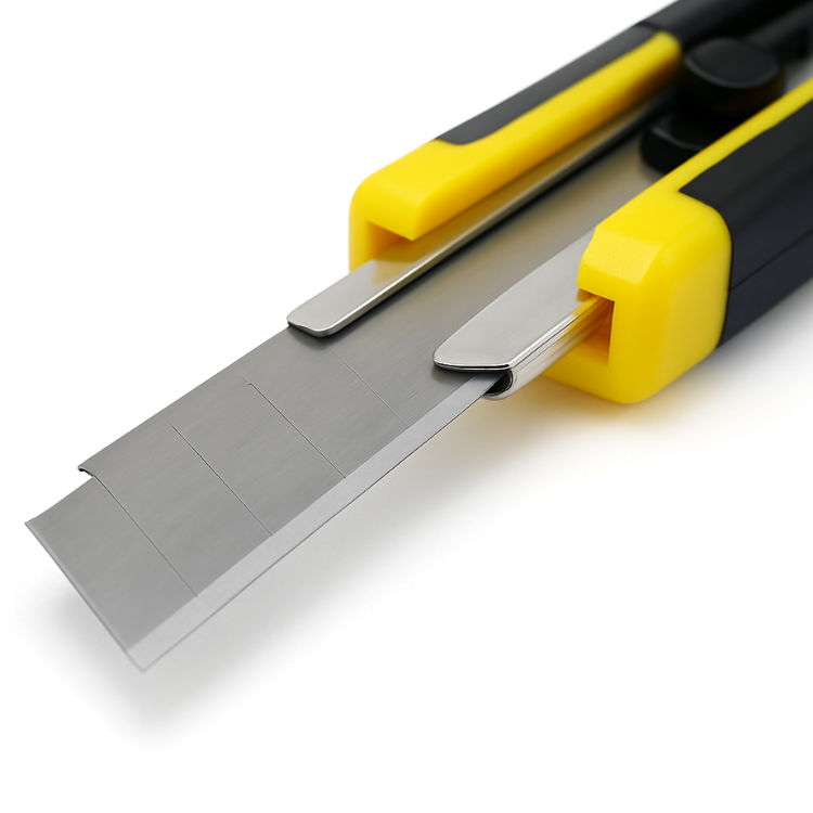 Heavy-Duty Retractable Utility Knife – Snap-Off Blade Cutter for Office, Craft & Industrial Use