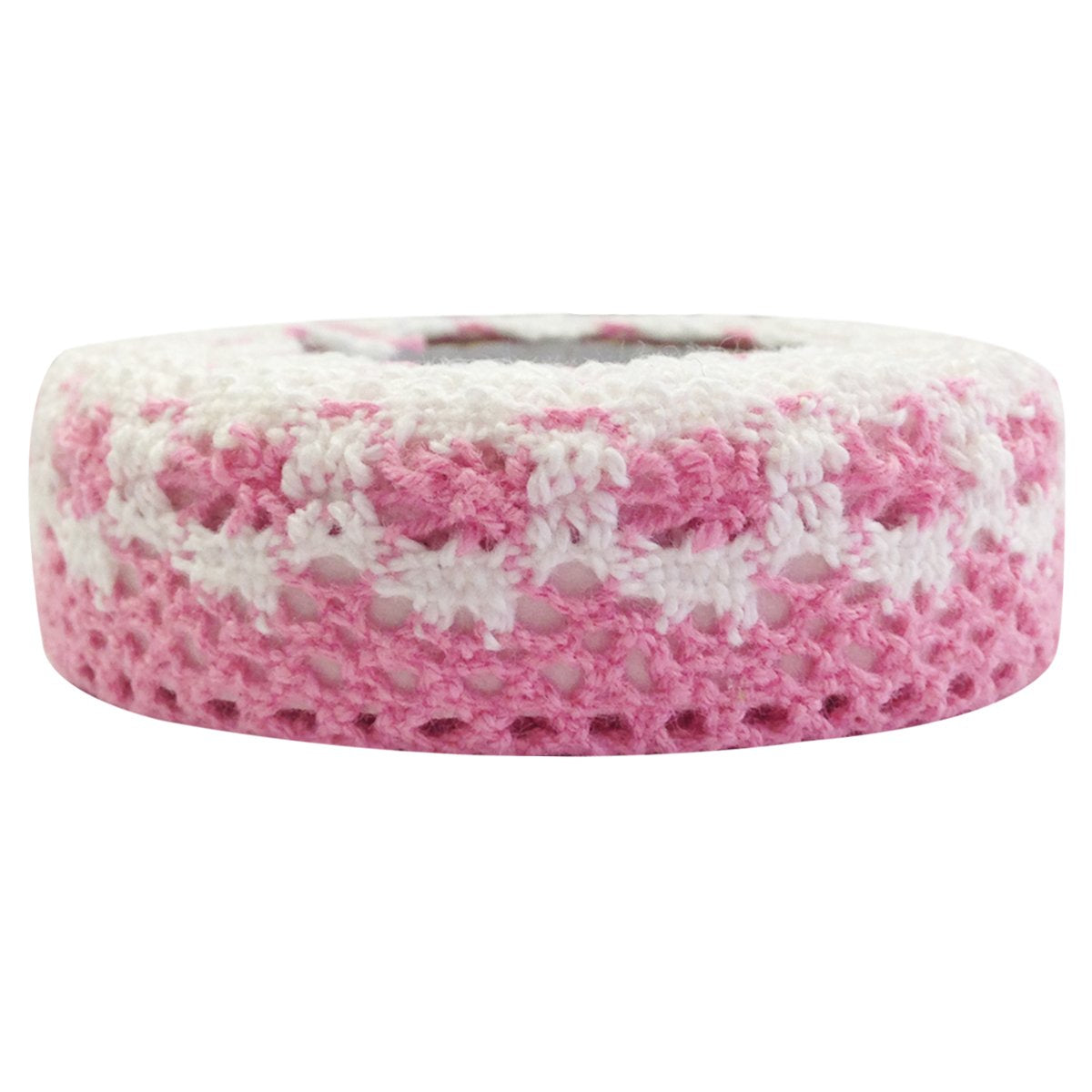 DIY Crochet Craft Ribbon Tape – Random Pattern, Creative Sewing & Decoration ( Pack of 1 )