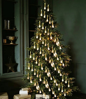 Warm white water drop lights for bedroom and cozy spaces