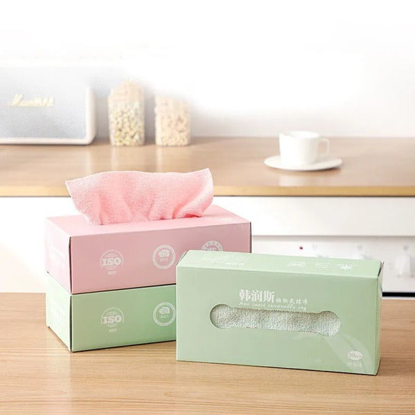 Super Absorbent Microfiber Dish Cloth – Soft & Quick-Dry Kitchen Cleaning Cloths (Pack of 20 PCs)