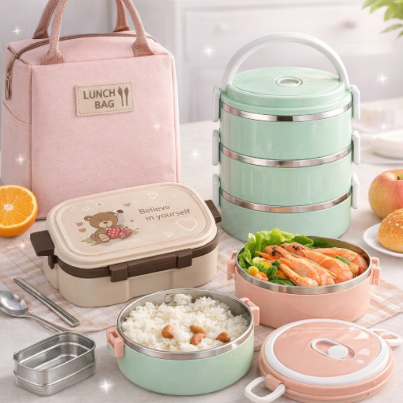 Lunch Box, Tiffin & Lunch Bags