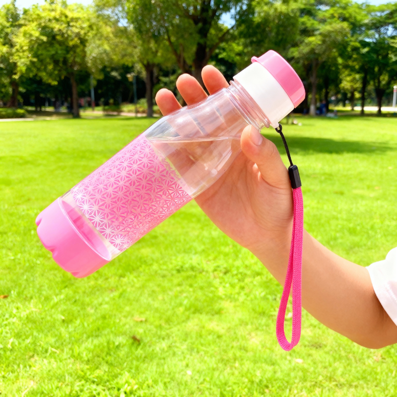 Bliss 1000ml Plastic Water Bottle – Leak-Proof Flip Cap Sports Bottle (Random color-Pack of 1)