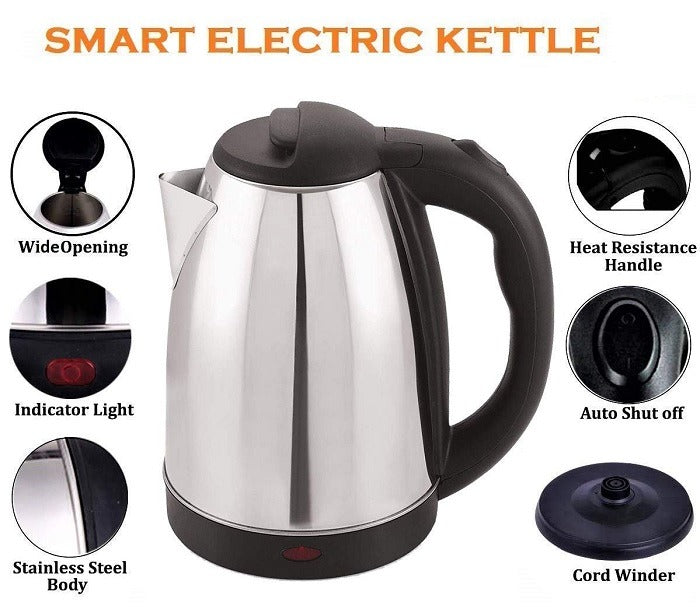 Stainless Steel Electric Kettle 2L