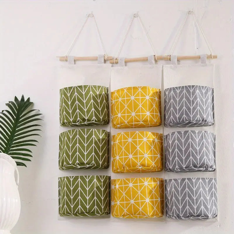 3-Layer Hanging Storage Organizer – Space-Saving Closet & Wardrobe Organizer (Random color-Pack of 1)