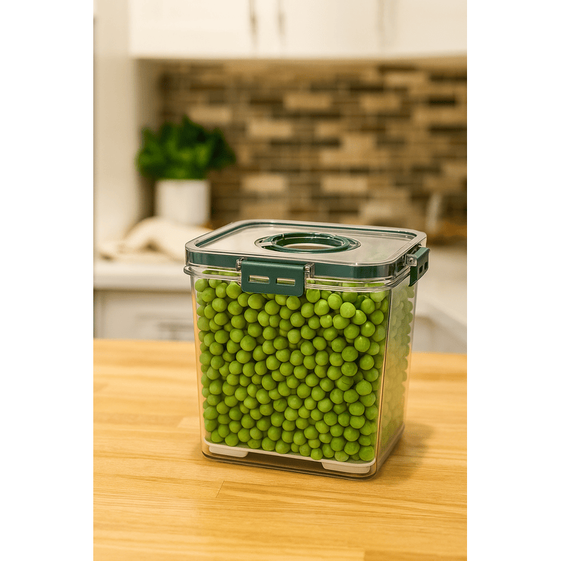Airtight Transparent Plastic Container Storage Box For Kitchen & Fridge 2500ML