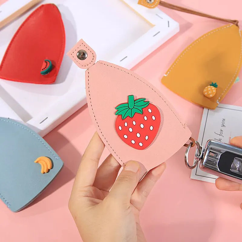 PU Leather Key Holder Cover - Stylish Protective Case for Keys ( Pack of 1 )