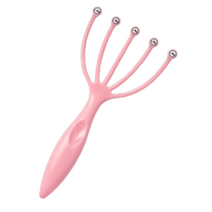 Five Claw Head Massager, 5 Roller Balls Prongs Scratcher Deep Relaxation, Head Scalp Massagers for Headache Relief, Scalp Stress Relax