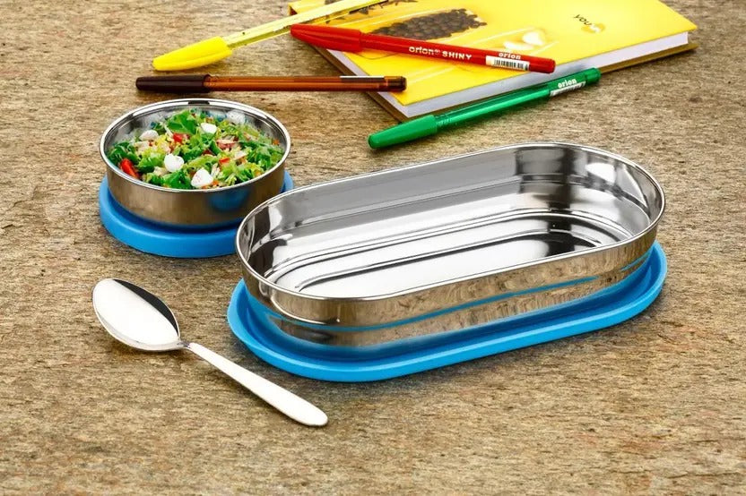 Cube Lunch Box (Stainless Steel)