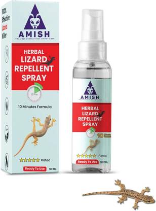 Herbal lizard spray 100 ml pack of 1 |10 minutes formula |removes entire lizard colony