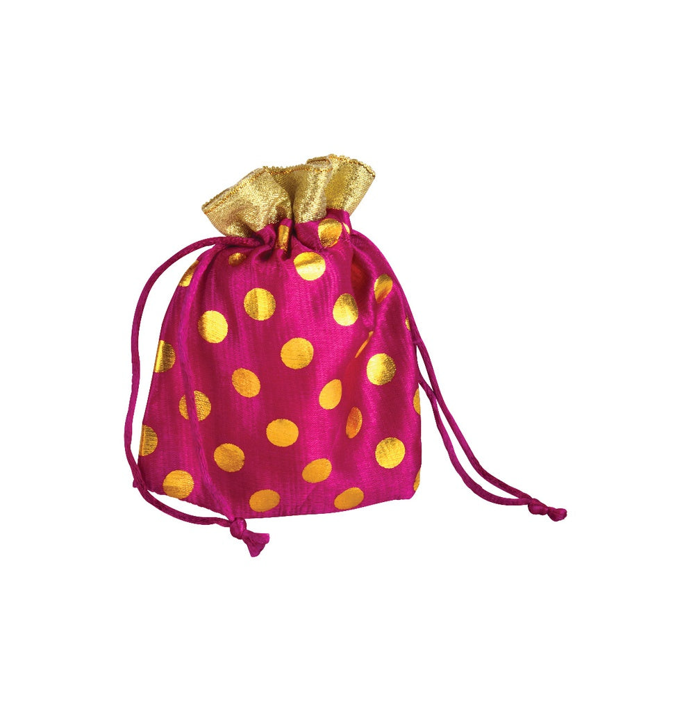 Polka Dot Small Potli Bag (Pack of 3)