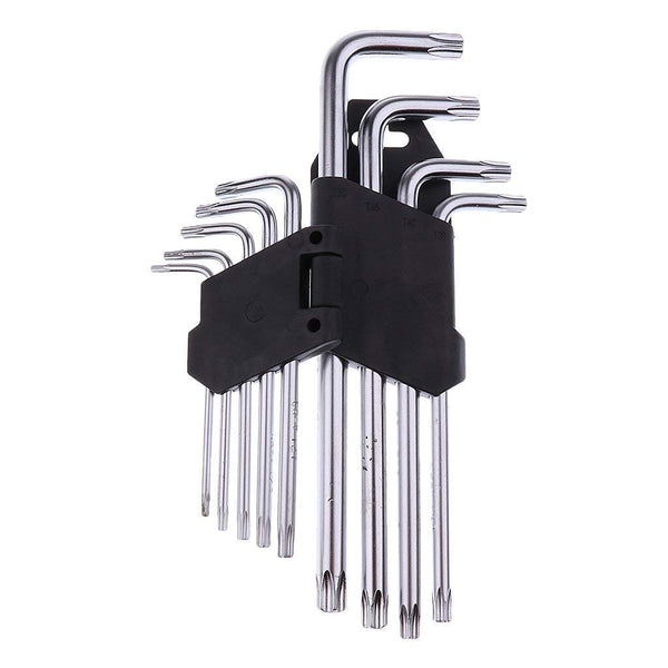 9-Piece Silver Star Torx Key Set – Cute Mini Precision Allen Wrench Ki ...
