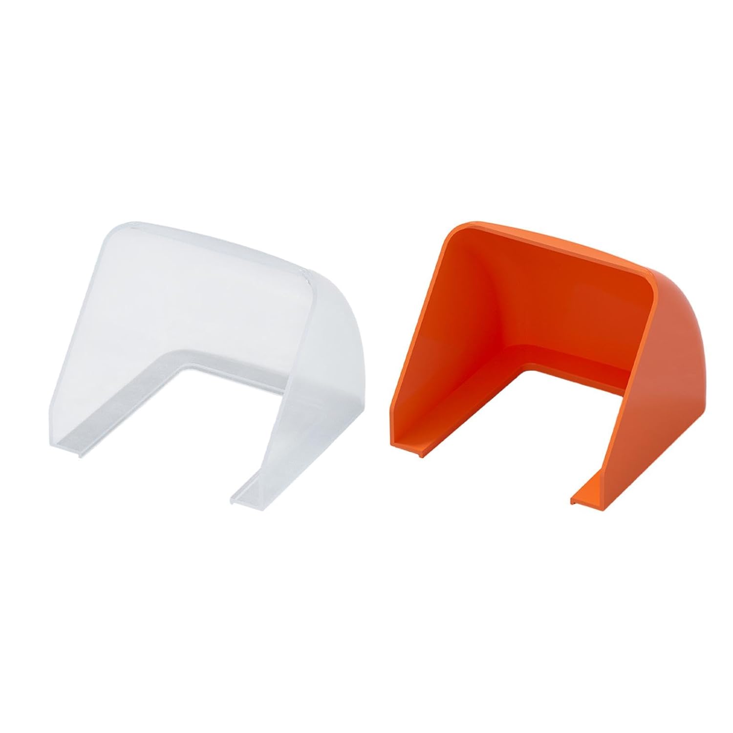 2 Pcs Transparent Outdoor Socket Waterproof Cover