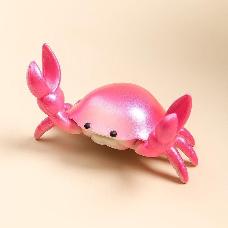 Crab-Shaped Phone Stand & Pen Holder – Cute Silicone Desktop Organizer for Home, Office, Study Table & Creative Gifts(Random color)