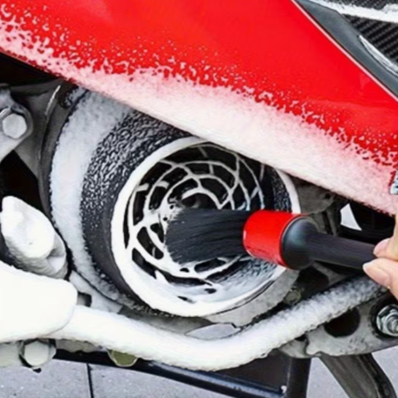 5 Pcs Car Cleaning Brush Set – Multi-Purpose Auto Detailing Brushes for Interior & Exterior Cleaning | Soft & Durable Car Cleaning Kit