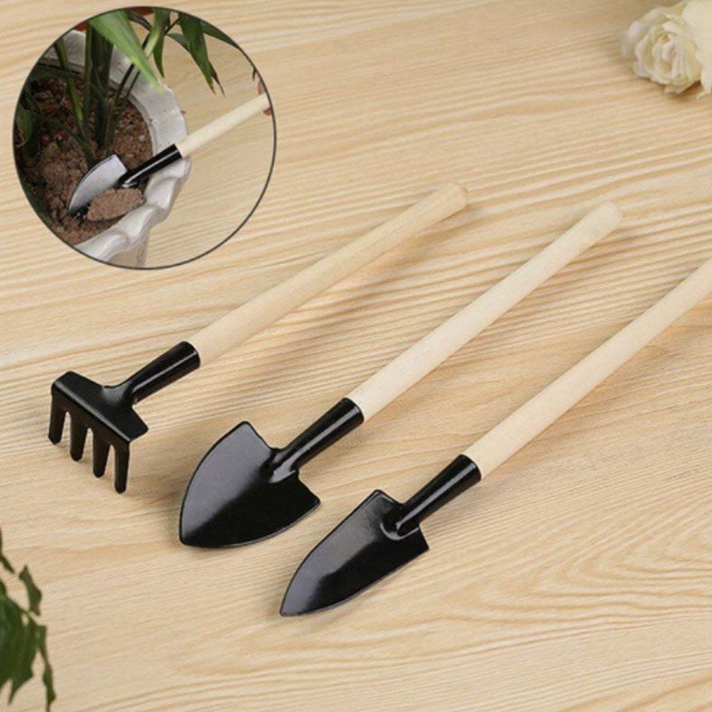 3-in-1 Garden Tool Set – Rustproof Stainless Steel with Handles