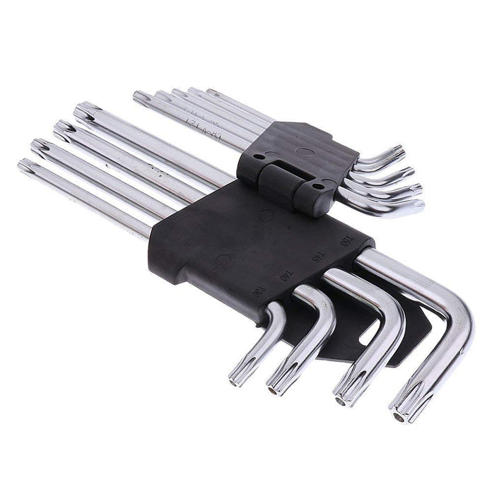 9-Piece Silver Star Torx Key Set – Cute Mini Precision Allen Wrench Ki ...