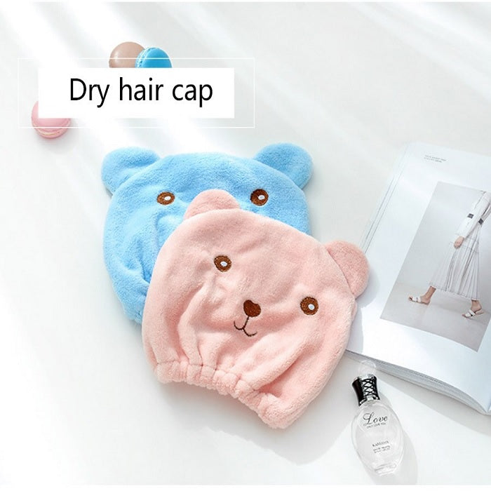 Bear Design Hair Wrap