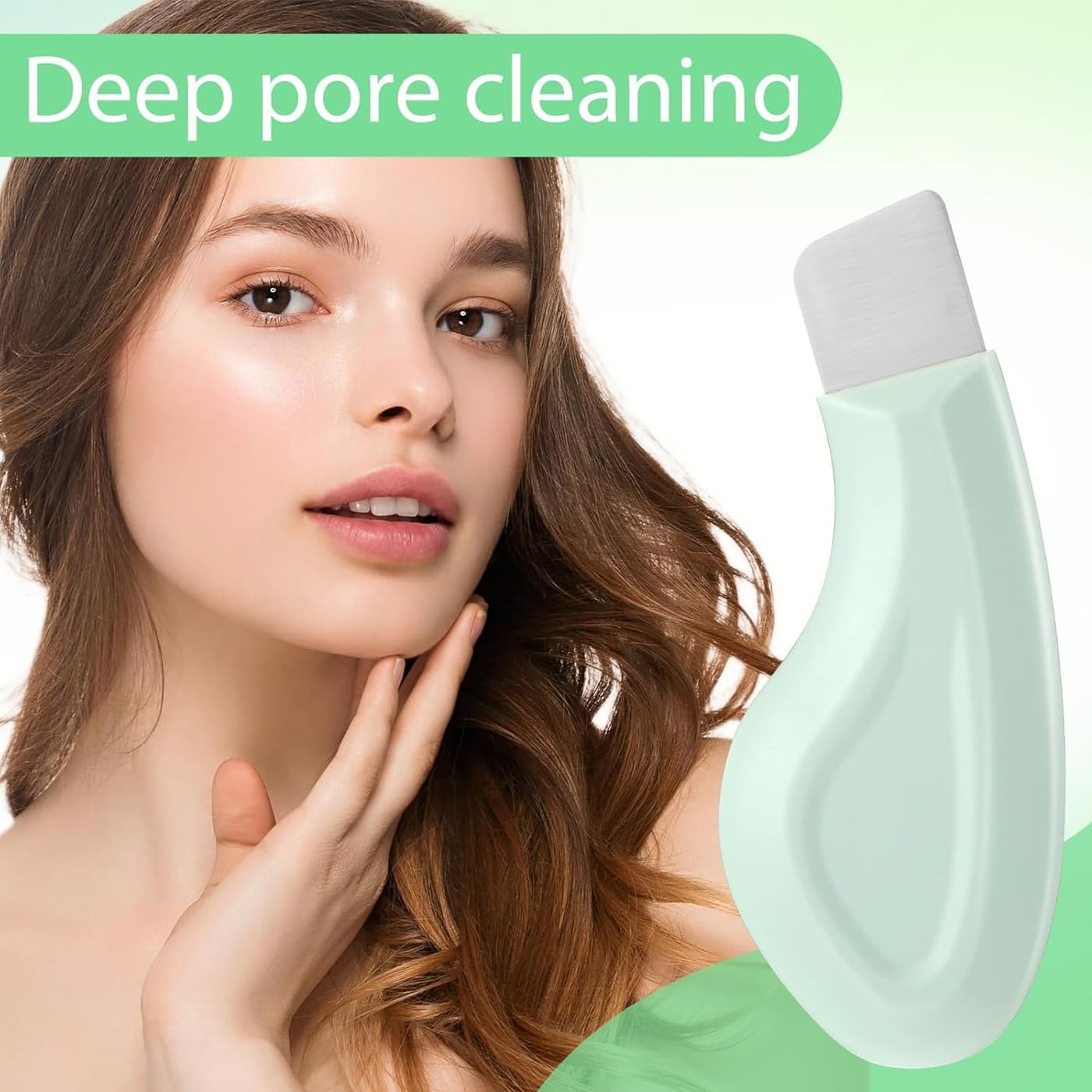 Blackhead Removal Tool | Face Scrubber & Deep Cleansing Pore Cleaner | Nose Blackhead & Whitehead Remover for Men & Women | Pack of 1