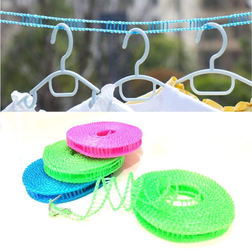 5 Mtr Durable Nylon Clothline Rope – Strong Laundry & Clothes Drying L ...