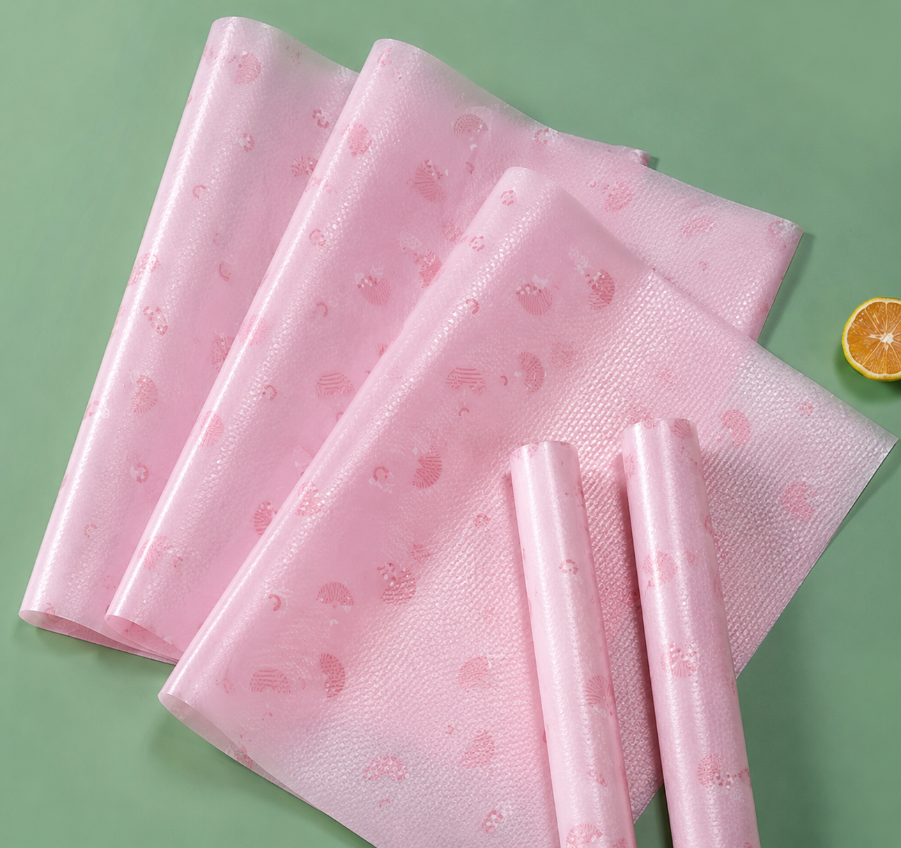 Drawer Mat 45 x 300 Cm – Anti-Slip, Waterproof Shelf Liner for Kitchen, Bathroom, Fridge, Wardrobe (Random Print-Pack of 1)