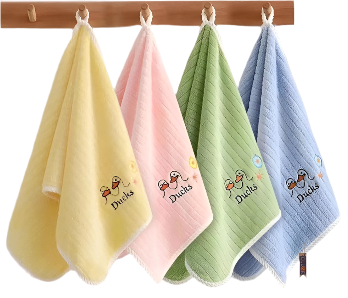 Microfiber Baby Face Towel, Super Soft Reusable Towel for Infants, Toddlers ,Kids