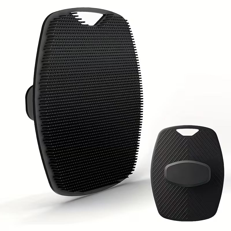 Silicone Body Scrubber Bath Brush – Soft Exfoliating Body Cleaner with No-Slip Ergonomic Handle for Deep Cleansing & Dead Skin Removal(Random color-Pack of 1)