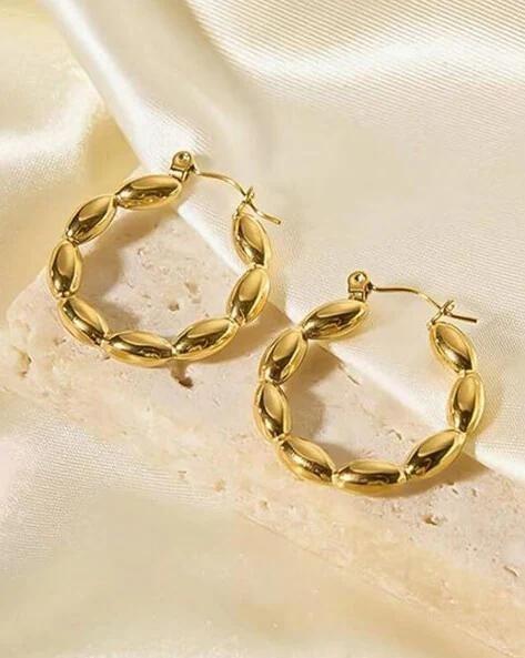 Circular Hoop Earring