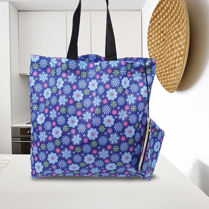 Multifunctional Polyester Foldable Grocery Bag (Heavy Quality)