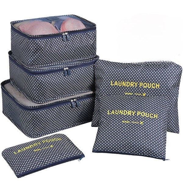 6pcs Travel Storage Bag - Printed