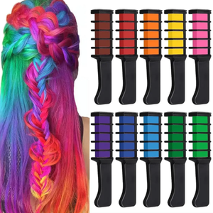 12Pcs Biggerbowie Hair Color Chalk Set | Temporary Hair Coloring Kit f ...