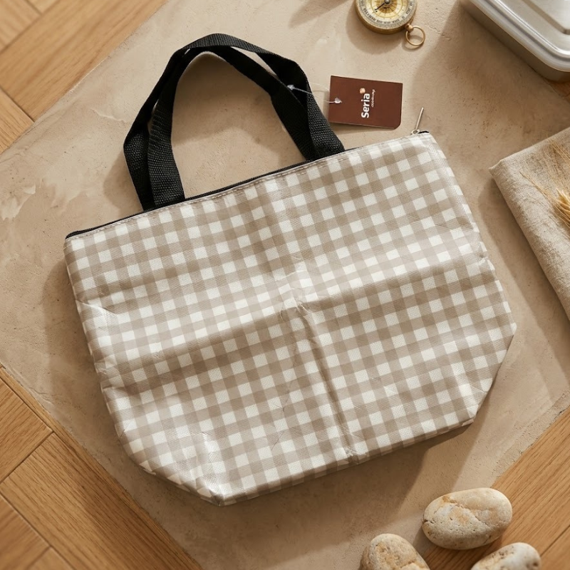 Printed Canvas Aesthetic Tote Bag – Stylish Reusable Bag for Shopping & Daily Use(Random color-Pack of 1)