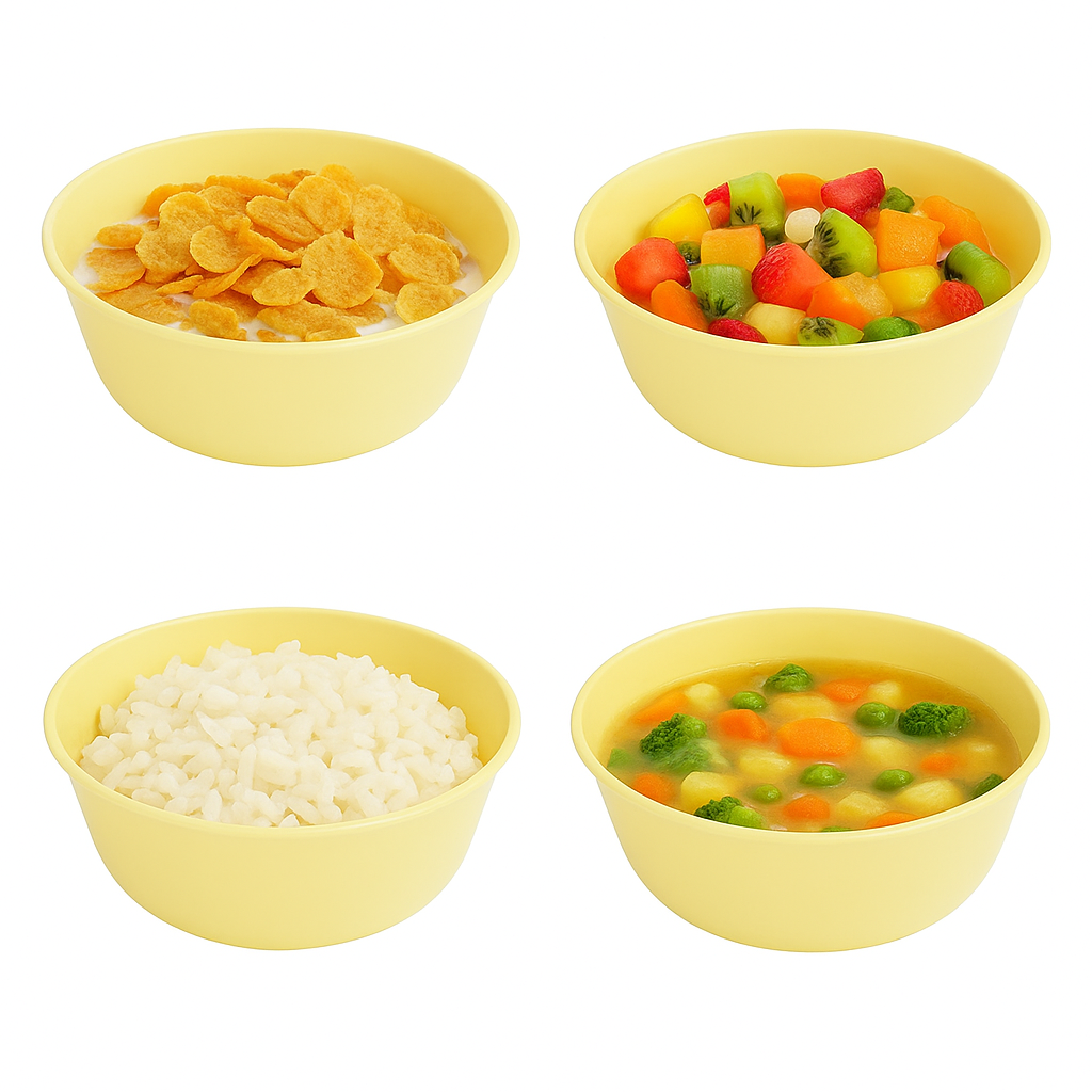 Colorful Multipurpose Bowls – Non Breakable, Microwave Safe, 100% Food Grade (Pack of 6)