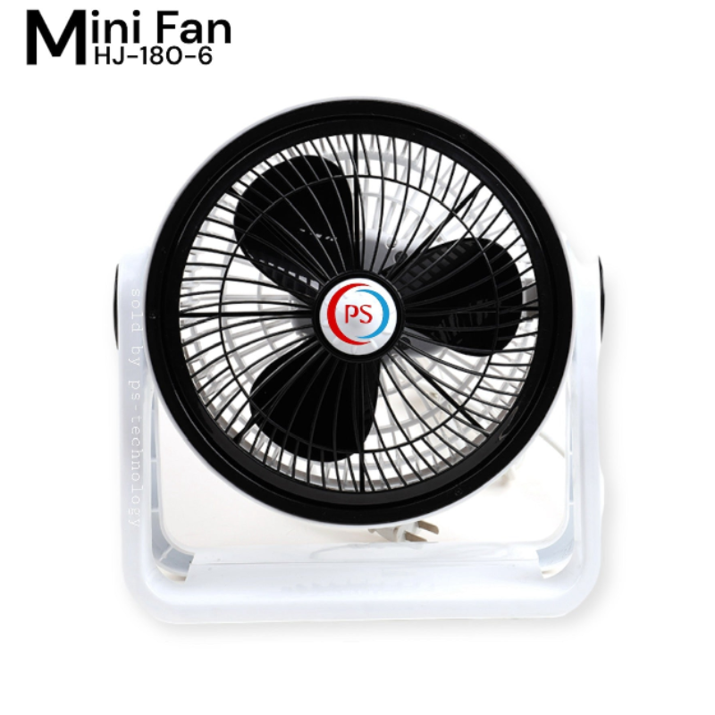 Portable Table Fan – Quiet & Compact Cooling Fan for Desk, Home & Office Use (USB Powered)