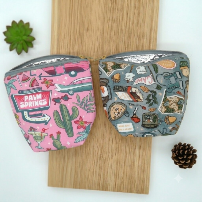 Cotton Thermal Insulated Lunch Pouch | Small Tiffin & Lunch Box Cover Bag