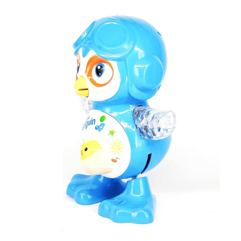 Dancing Penguin Musical Toy with Vibrant Lights – Battery Operated Moving Penguin Toy for Kids