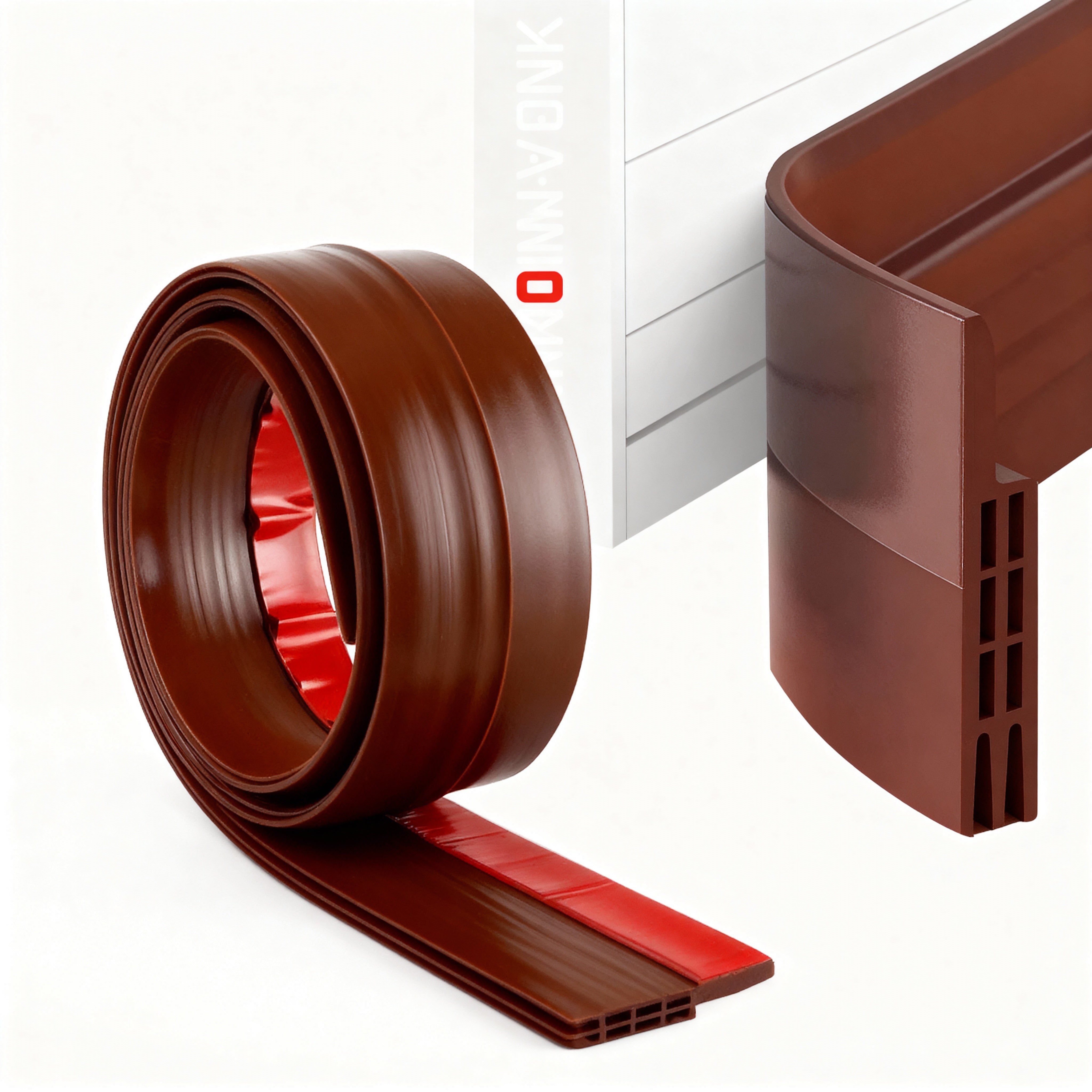 Door Bottom Gap Sealing Strip – Strong Adhesive Silicone Draft Stopper for Noise & Dust Protection