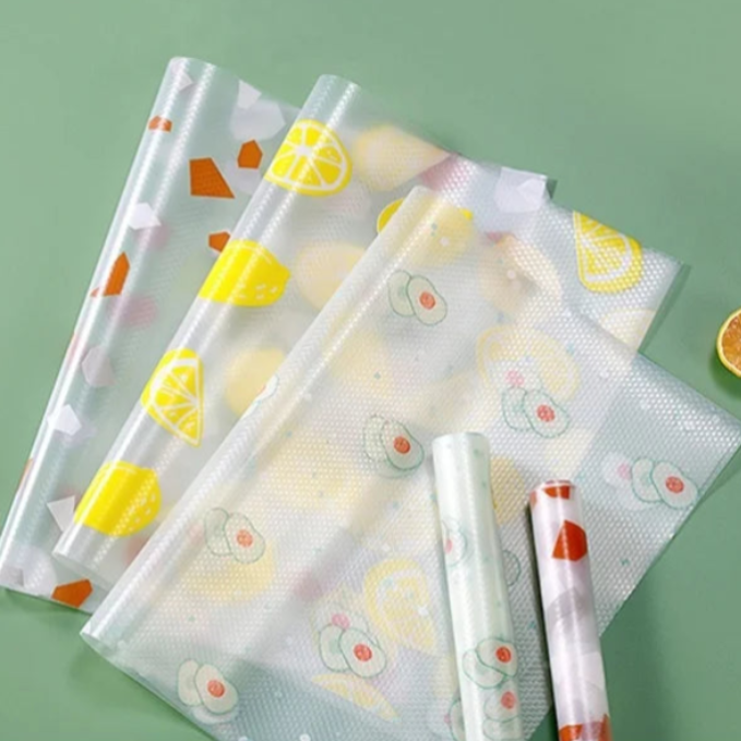 Drawer Mat 45 x 300 Cm – Anti-Slip, Waterproof Shelf Liner for Kitchen, Bathroom, Fridge, Wardrobe (Random Print-Pack of 1)