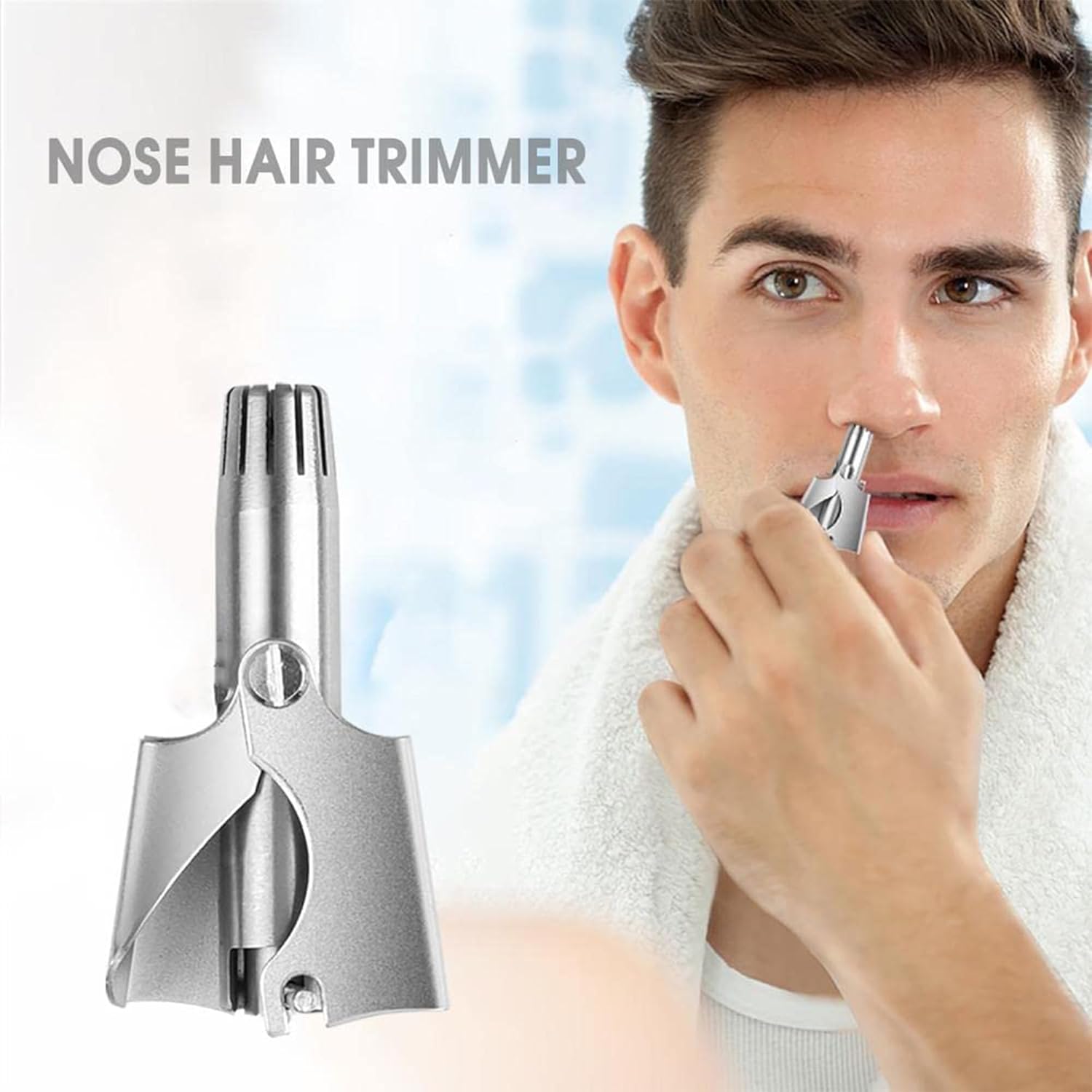 Buy Manual Nose Ear Hair Clipper Trimmer Online 99Wholesale