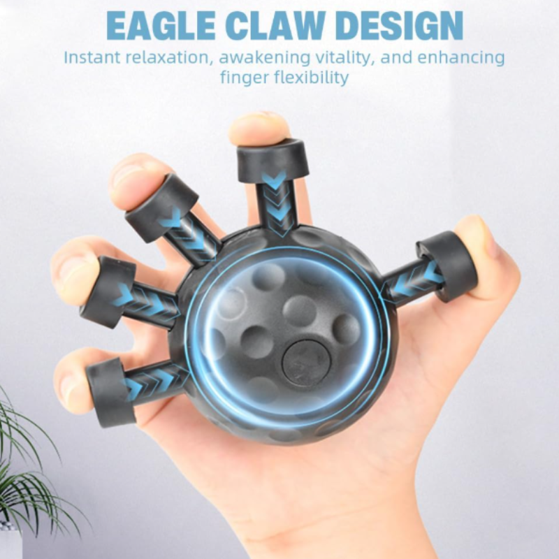 Eagle Claw Gripper Finger Tool – Hand Strength Exerciser Ball for Finger Grip Training & Stress Relief