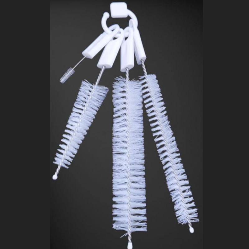 4-in-1 Bottle Cleaning Brush Set – Multi-Purpose Brushes for Teapot Nozzles, Glass Bottles, Mini Spouts & Kitchen Sink Cleaning