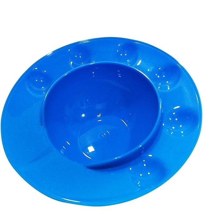 Panipuri Plate Random Colour [Buy 1 Get 1 Free]