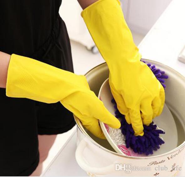 Kitchen Gloves Yellow (1 Pair)